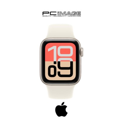 [ PRE-ORDER ] APPLE Watch SE 3 GPS + Cellular 40mm Starlight Aluminium Case with Starlight Sport Band