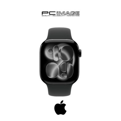 [ PRE-ORDER] APPLE Watch Series 11 GPS 42MM Jet Black Aluminium Case with Sport Band