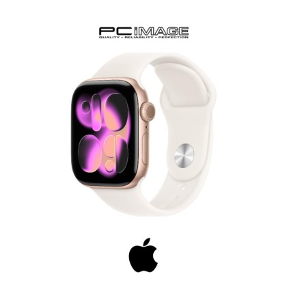 [ PRE-ORDER] APPLE Watch Series 11 GPS 42MM Rose Gold Aluminium Case with Sport Band
