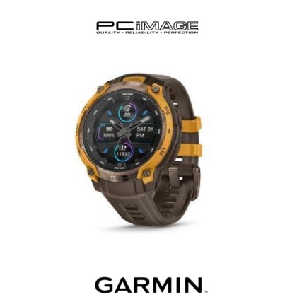 GARMIN INSTINCT CROSSOVER AMOLED | RUGGED HYBRID GPS SMARTWATCH W/ ANALOG HANDS | 1.2" AMOLED DISPLAY | UP TO 14 DAYS BATT | MIL-STD 810 | MULTI-BAND GPS | HRV/SLEEP/BODY BATT | 2YW