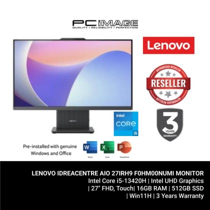 Lenovo IdeaCentre AIO 27IRH9 F0HM00NUMI 27'' FHD Touch AIO/i5-13420H/16GB/512GB SSD/Intel/ W11/HS Monitor 