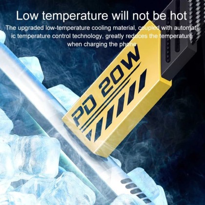 WEKOME WDC-191 MECHA SERIES PD20W TYPE-C TO LIGHTNING SUPER FAST CHARGING CABLE - 6MW WEKOME WDC-191 MECHA SERIES PD20W TYPE-C TO LIGHTNING SUPER FAST CHARGING CABLE - 6MW