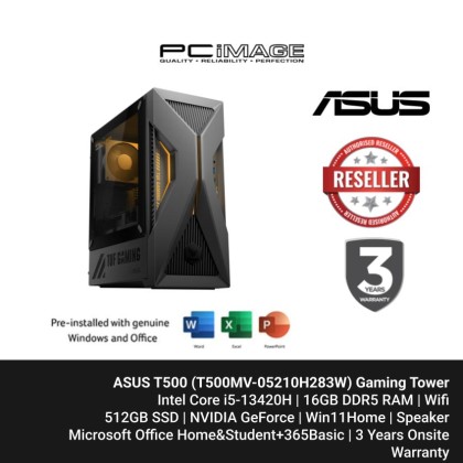 ASUS TUF GAMING T500 (T500MV-05210H283W) C5/210H/16GB/512GB/RTX3050/W11H/3YW