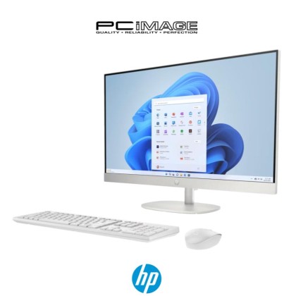 HP AIO 24-CR0142D R3-7320U/8GB LPDDR5/512GB SSD/UMA/23.8" FHD NT/W11H/MS24+365 BASIC/WHITE/3Y3D