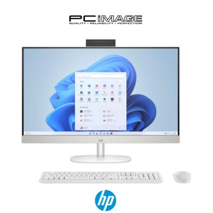 HP AIO 24-CR0142D R3-7320U/8GB LPDDR5/512GB SSD/UMA/23.8" FHD NT/W11H/MS24+365 BASIC/WHITE/3Y3D