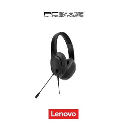 LENOVO H110 GAMING HEADSET/BLACK/1YW