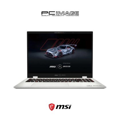 [ PRE-ORDER ] MSI PRESTIGE 16 AI+ MERCEDES AMG B2VMG-200MY 16" Laptop (U9-288V AI, 32GB LPDDR5, 2TB SSD, Intel Arc, 16" UHD+ OLED, Win11H, OfficeHome24, 2YW, Urban Silver)