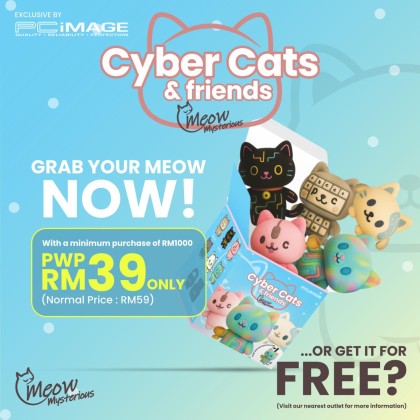PC IMAGE BLIND BOX - CYBER CATS & FRIENDS