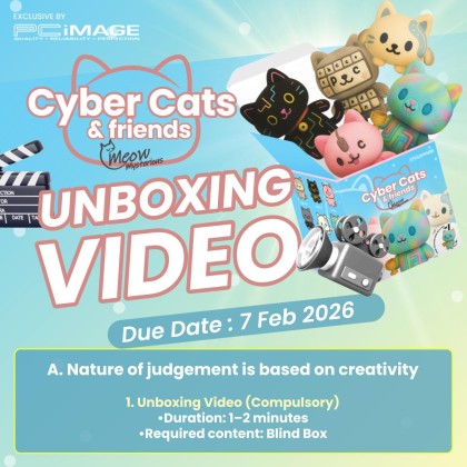 PC IMAGE BLIND BOX - CYBER CATS & FRIENDS