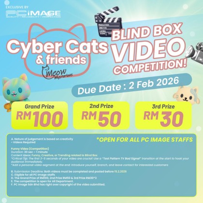 PC IMAGE BLIND BOX - CYBER CATS & FRIENDS