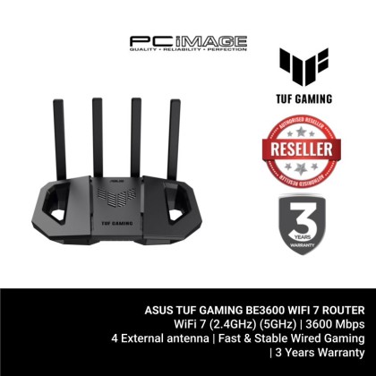 ASUS TUF GAMING BE3600 WIFI 7 ROUTER/3YW