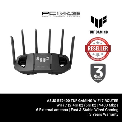 ASUS BE9400 TUF GAMING WIFI 7 ROUTER/3YW