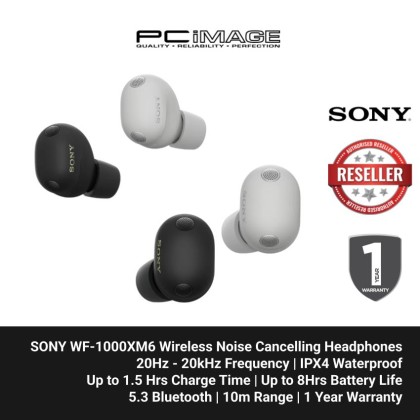 [ PRE-ORDER ] SONY WF-1000XM6 Wireless Noise Cancelling Headphones