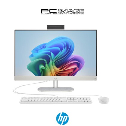 HP AIO PC 24-CT2000D/RYZEN AI 5-340/2*8GB D5-5600/512GB G4/ATI/23.8" FHD/W11H/HOME24/WHITE/3Y
