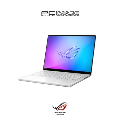 ASUS ROG ZEPHYRUS G14 GA403G-MSY018W AI 9-465/16GB D5/1TB G4/RTX5060 8GB/14" 3K OLED 120HZ/W11H/2YW+ 1YR PERFECT WRTY/PLATINUM WHITE