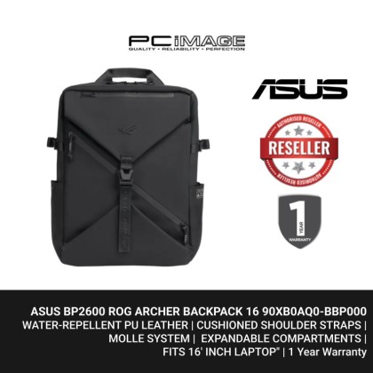 ASUS BP2600 ROG ARCHER BACKPACK 16