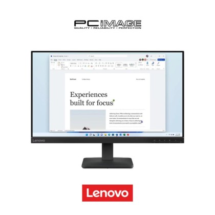 LENOVO L24-4E 68C2KAC1MY 23.8” MONITOR  HDMI 1.4, 1 x VGA/100HZ/4MS/IN-PLANE SWITCHING/23.8” FHD/3YW