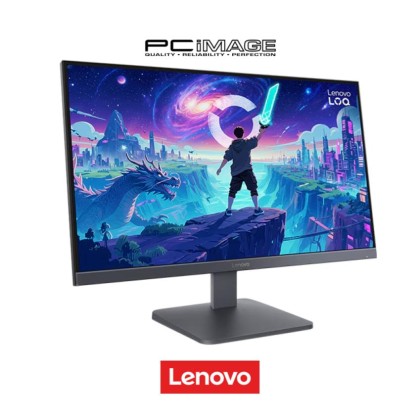 LENOVO LOQ 24-10 LUNA GREY GAMING MONITOR AMD Freesync Premium/HDMI 2.1/200HZ/0.5MS/23.8" FHD/DP 1.4/3YW