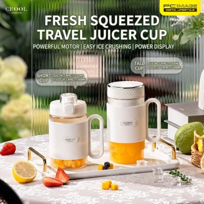 CEOOL GC-Z0710 500ML MINI BLENDER/10 BLADES/VOLTAGE 7.4V/20S - BLACK 3MW