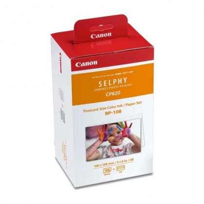 Canon RP-108 Selphy CP Ink & Paper Set