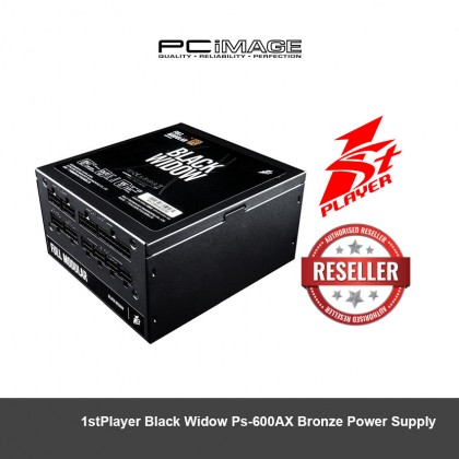 1st Player Black Widow PS-600AX Bronze Power Supply