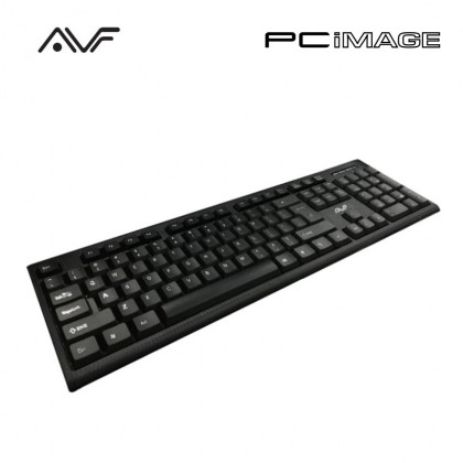 AVF AK1018U Standard Keyboard Usb-Black