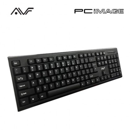 AVF AK1018U Standard Keyboard Usb-Black