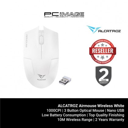ALCATROZ Airmouse Wireless-White