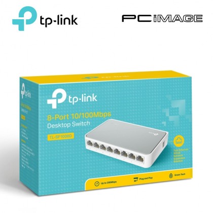 TP-LINK 8-PORT 10/100M FAST ETHERNET SWITCH (TL-SF1008D)
