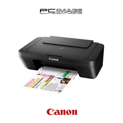 CANON Pixma E470 Inkjet All in One Wireless Printer (Print, Scan, Copy, Wifi) + FREE TNG eWallet