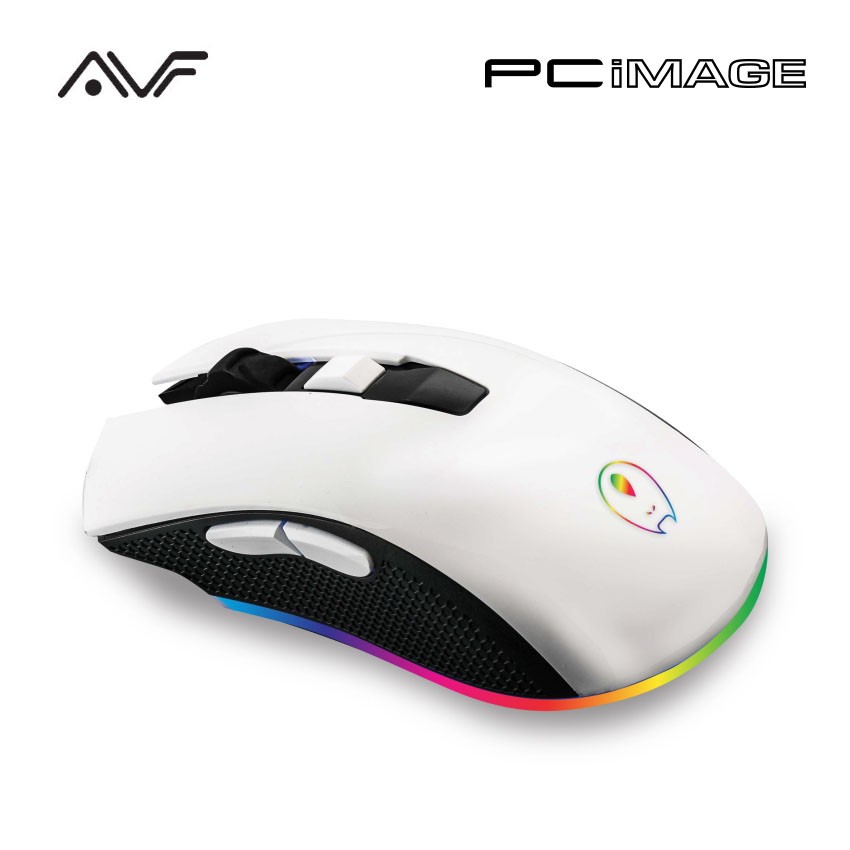 Avf Gamingfreak Rr7 Snow Rgb Effect Gaming Mouse Pc Image