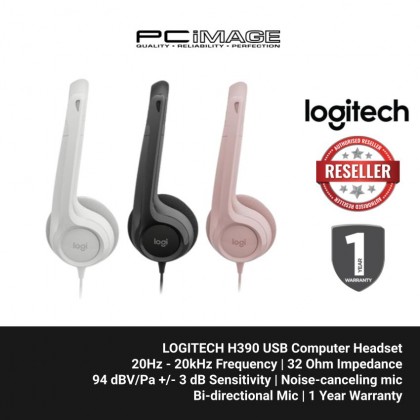 LOGITECH H390 USB Computer Headset
