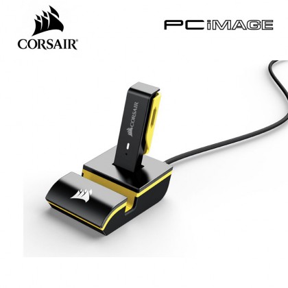 Corsair Void Pro Rgb Wireless Se Premium With Dolby 7 1 Gaming Headset Yellow Pc Image