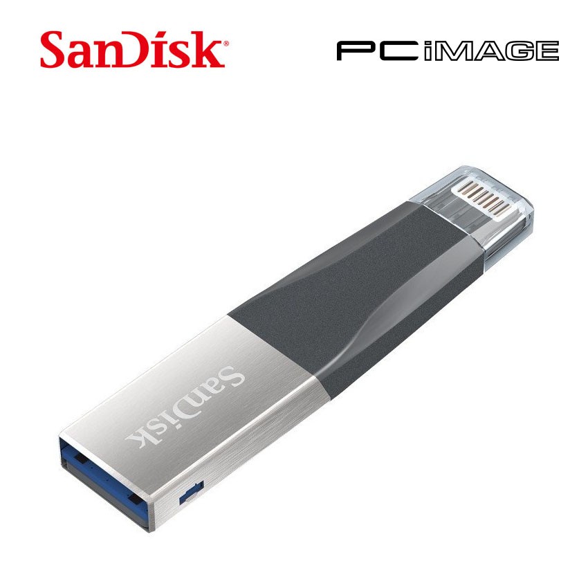 SANDISK iXpand 128GB USB 3.0 Mini Flash Drive PC Image