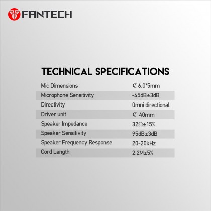 FANTECH IRIS HG19 WIRED GAMING HEADPHONE