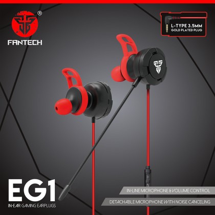 FANTECH EG1 IN EAR GAMING HEADSET FANTECH EG1 IN EAR GAMING HEADSET