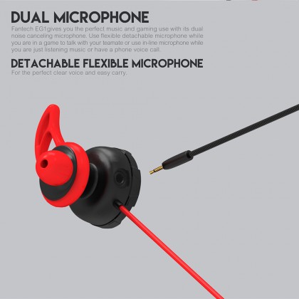 FANTECH EG1 IN EAR GAMING HEADSET FANTECH EG1 IN EAR GAMING HEADSET
