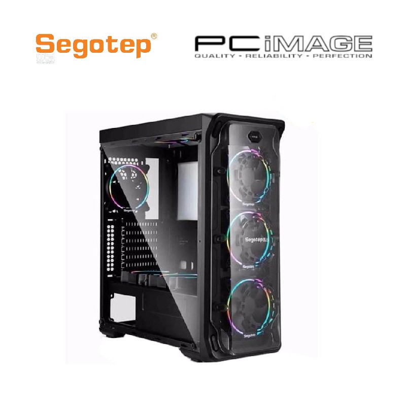 Segotep Lux Ii Pc Casing Black Pc Image