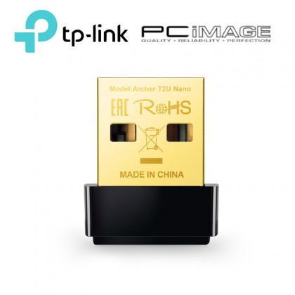 TPLINK ARCHER T2U NANO AC600 NANO WIRELESS MU-MIMO USB ADAPTER
