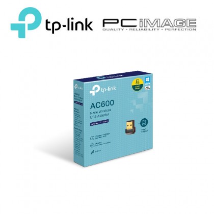 TPLINK ARCHER T2U NANO AC600 NANO WIRELESS MU-MIMO USB ADAPTER