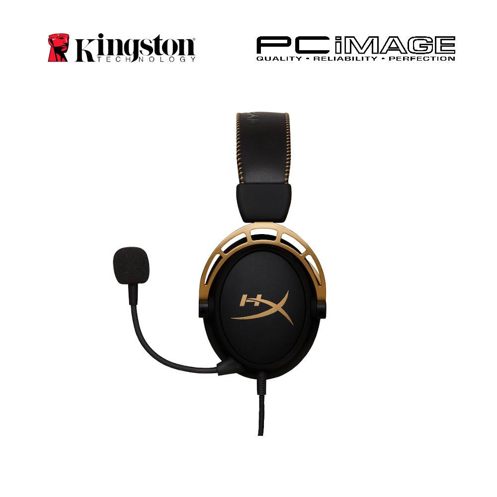 HYPERX CLOUD ALPHA GAMING HEADSET (LIMITED EDITION GOLD) PC IMAGE