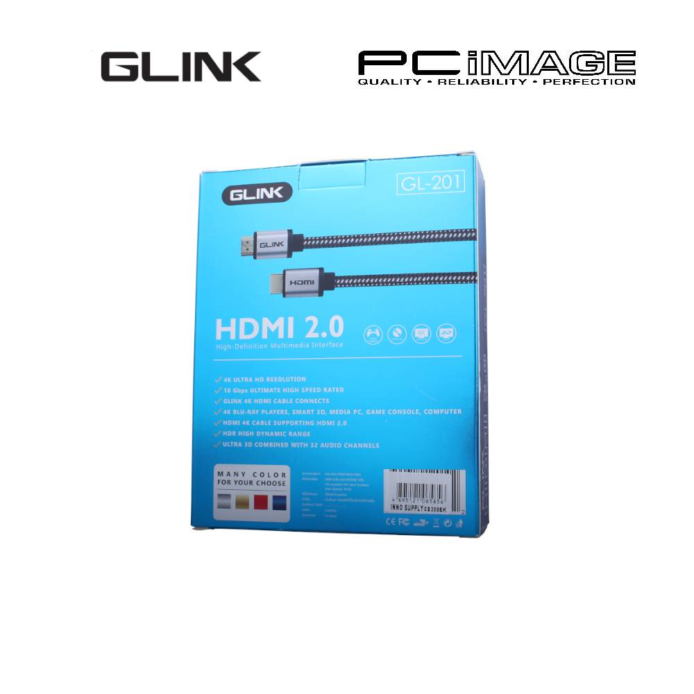 GLINK HDMI 2.0 HIGH DEFINITION MULTIMEDIA INTERFACE (2M/3M/5M) PC IMAGE