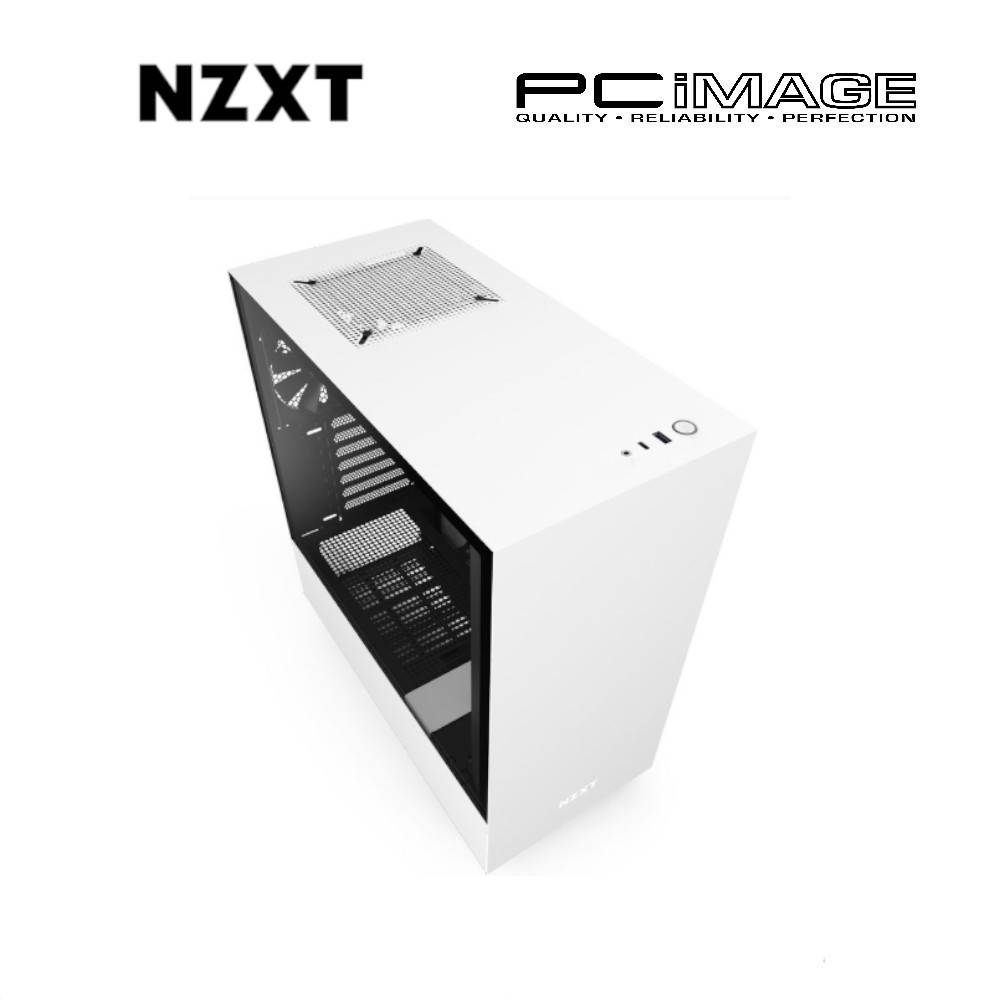 NZXT MIDTOWER H510 PC CASING WHITE NO INCLUDE POWER SUPPLY PC IMAGE