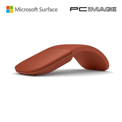 Microsoft Surface Arc Bluetooth Mouse (Silver CZV-00005 / Ice Blue CZV-00069 / Poppy Red CZV-00079)