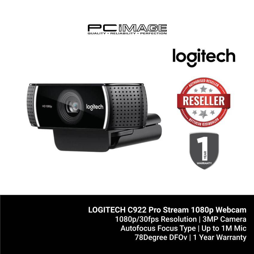 LOGITECH C922 Pro Stream 1080p Webcam | PC Image