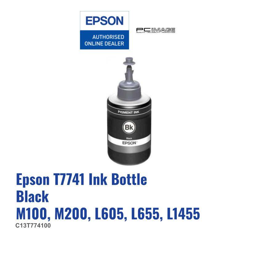 EPSON T7741 PIGMENT BLACK 140ML INK BOTTLE (C13T774100)