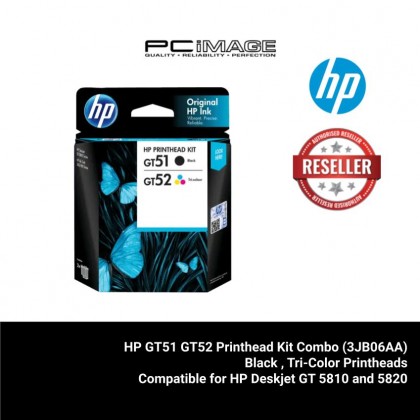 HP GT51 GT52 PRINTHEAD COMBO 2 CARTRIDGE