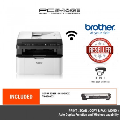 BROTHER MFC-1910W MONO LASER PRINTER-PRINT, SCAN, COPY, FAX,WIRELESS