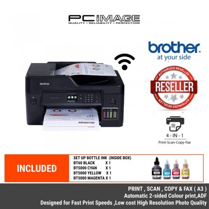 BROTHER MFC-T4500DW A3 REFILL INK TANK MULTI-FUNCTION PRINTER-PRINT, SCAN, COPY,FAX,DIRECT PHOTO PRINT BROTHER MFC-T4500DW A3 REFILL INK TANK MULTI-FUNCTION PRINTER-PRINT, SCAN, COPY,FAX,DIRECT PHOTO PRINT