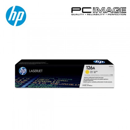 HP 126A ORIGINAL LASERJET TONER CARTRIDGE (BLACK CE310A, CYAN CE311A, YELLOW CE312A, MAGENTA CE313A) 